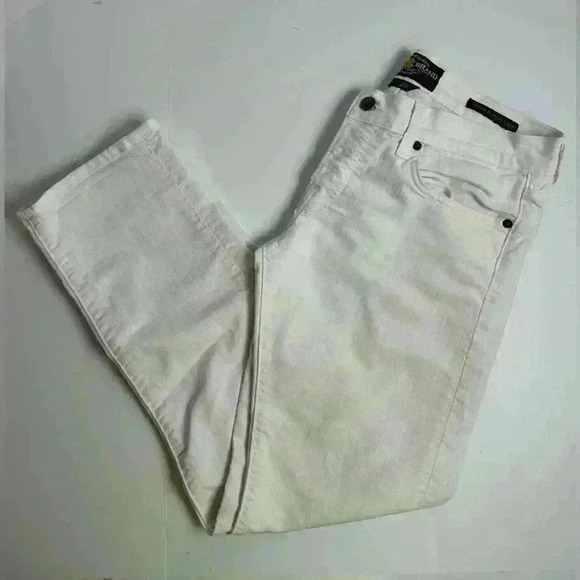 Lucky Brand Sienna Tomboy Ankle Crop White Denim Pants. Size 6/26 - Picture 3 of 13